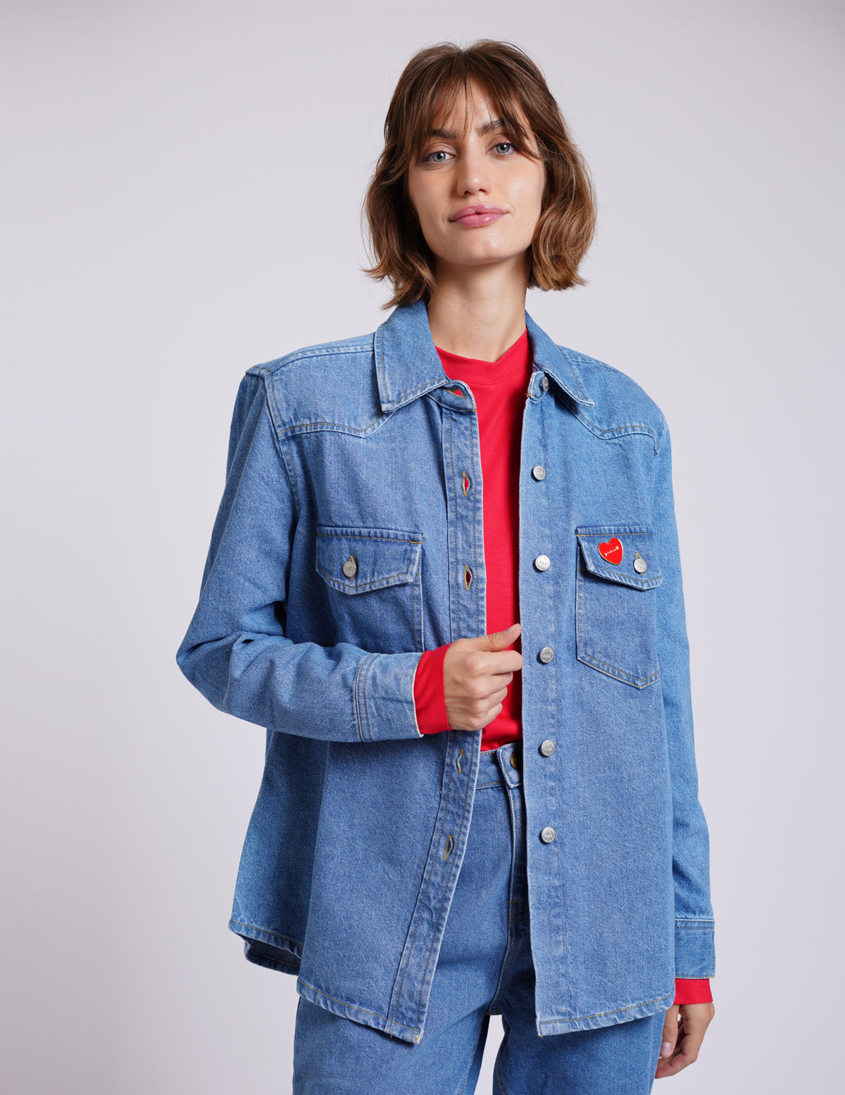 ג'קט ג'ינס DENIM JACKET כחול